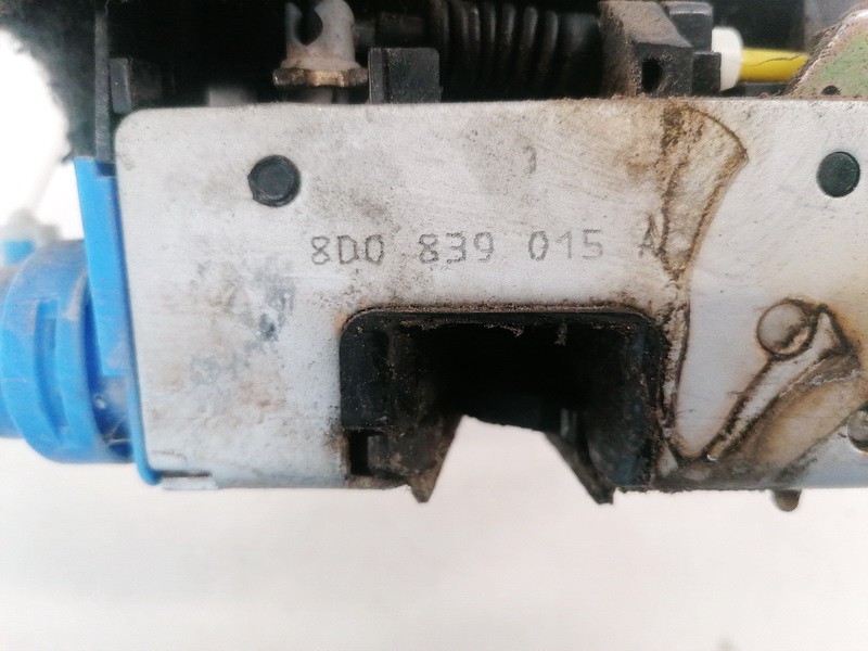 8D0839015A Audi A4 1996 Door Lock Mechanism - REAR LEFT - Thumbnail 3