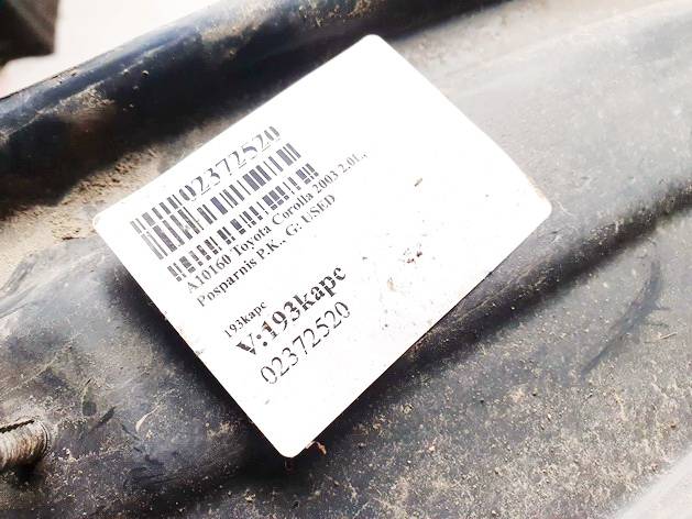 Toyota Corolla 2003 Plastmasas zemspārns - PRIEKŠA PA KREISI - Thumbnail 3