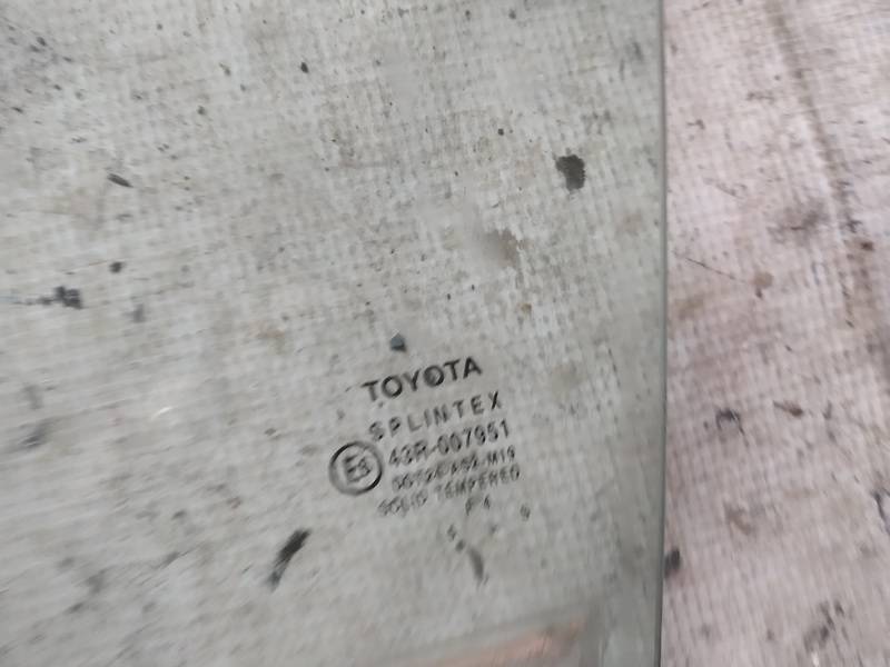 AS2 Toyota Corolla 2004 Door-Drop Glass - FRONT LEFT - Thumbnail 2