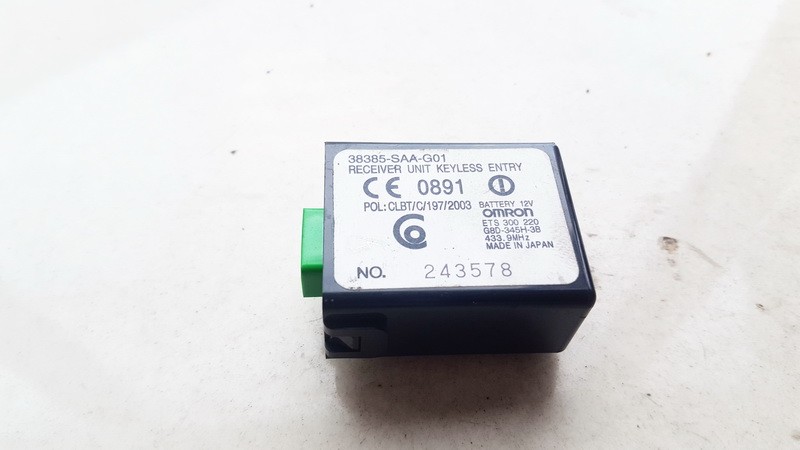 38385SAAG01 Honda FR-V 2006 Immobiliser ECU