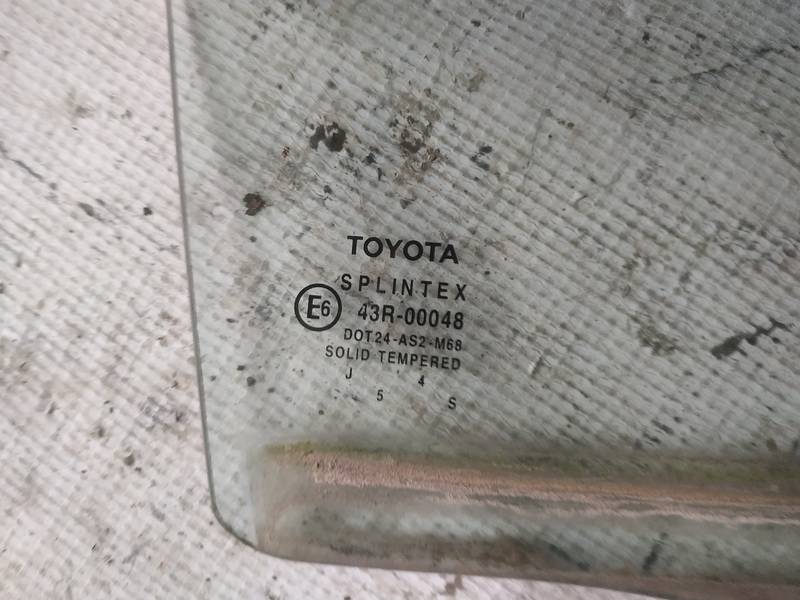 AS2 Toyota Corolla 2004 Door-Drop Glass - REAR RIGHT - Thumbnail 2