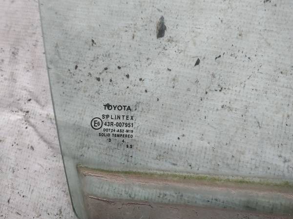AS2 Toyota Corolla 2004 Door-Drop Glass - FRONT RIGHT - Thumbnail 2