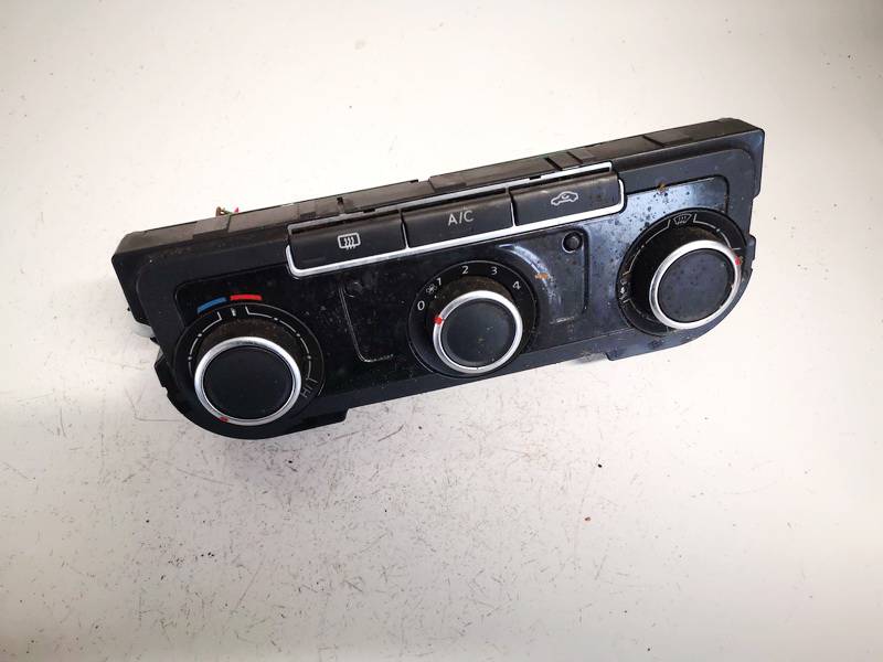 7N0907426BG Volkswagen Passat 2013 Climate Control Panel (heater control switches)