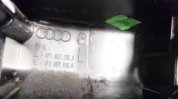4F1867105A Audi A6 2005 Wykończenie wnętrza (plastikowe elementy) - Thumbnail 3
