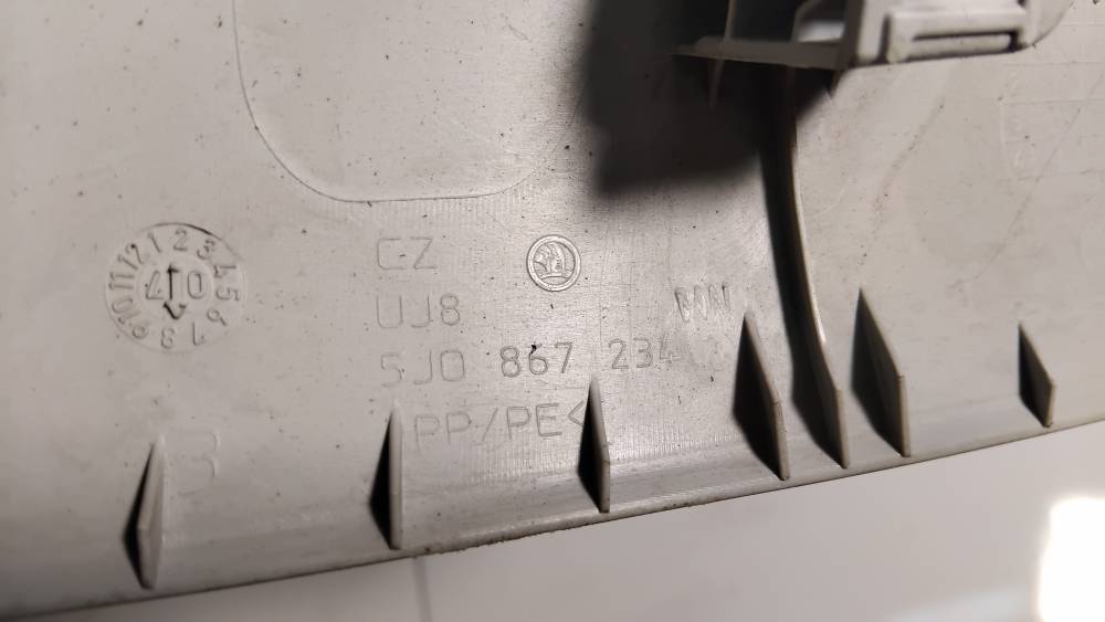 5J0867234 Skoda Fabia 2007 Interior trim - Thumbnail 3