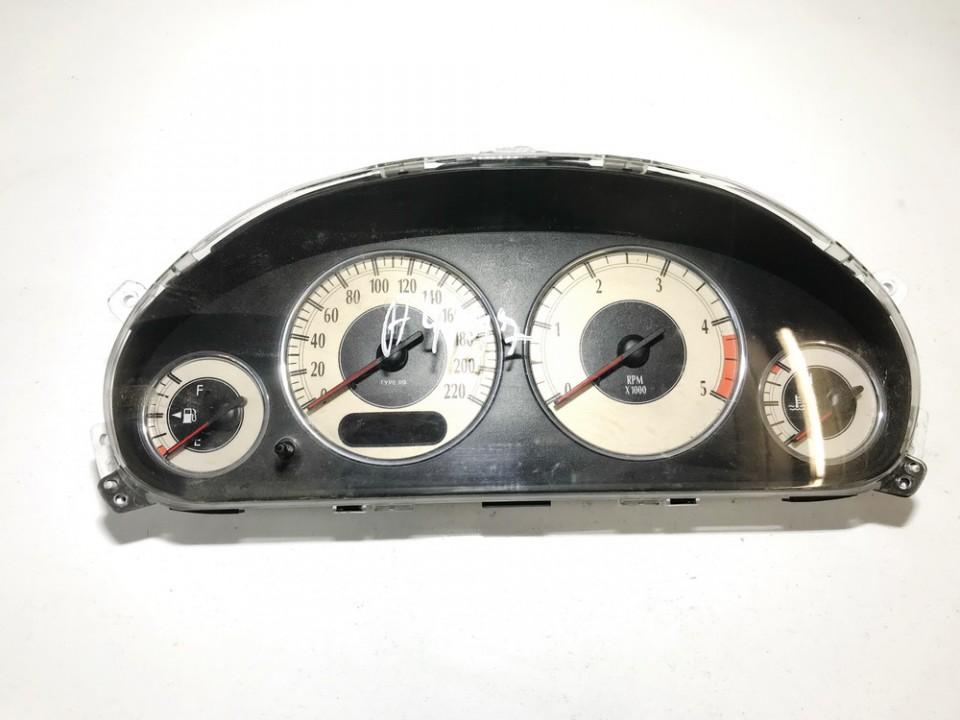 TN2574106374 Chrysler Voyager 2001 Speedometers - Cockpit - Speedo Clocks Instrument