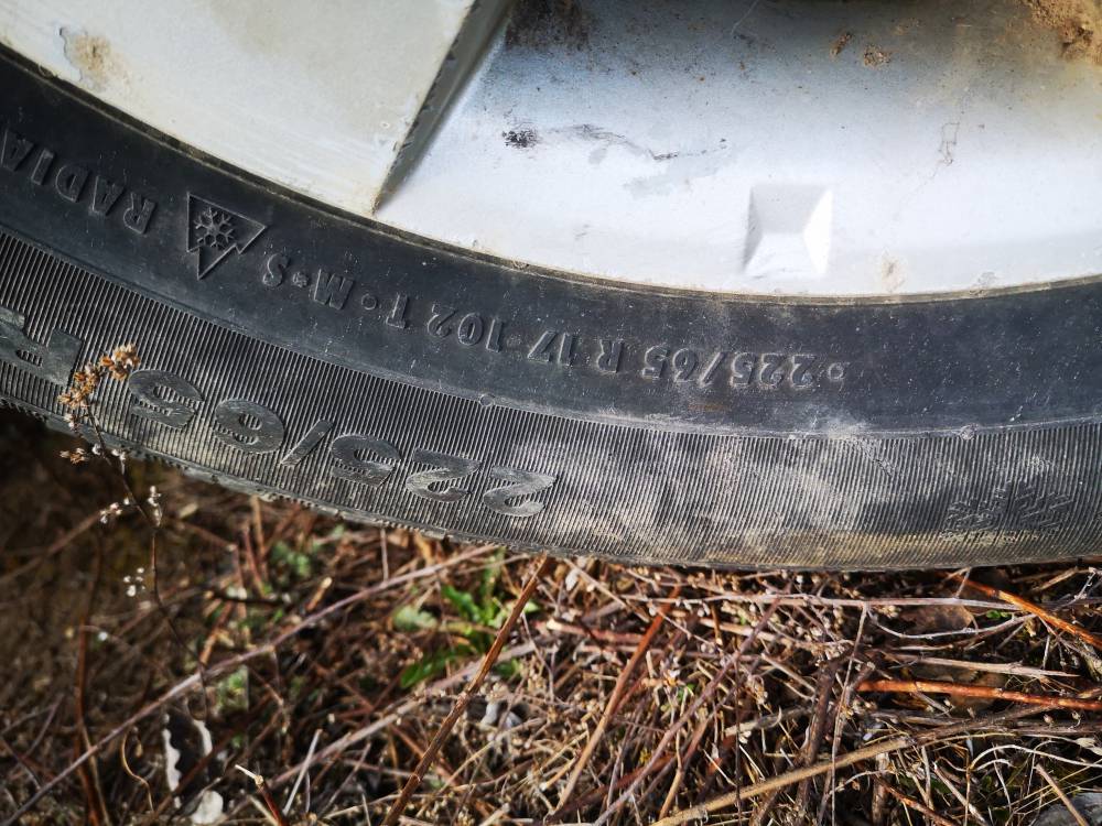 5X115 Chevrolet Captiva 2006 Komplet Kół Zimowych R17 - Thumbnail 6