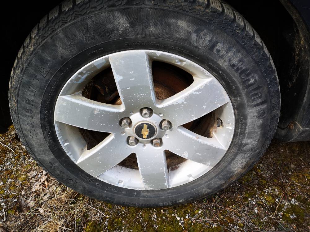 5X115 Chevrolet Captiva 2006 Komplet Kół Zimowych R17