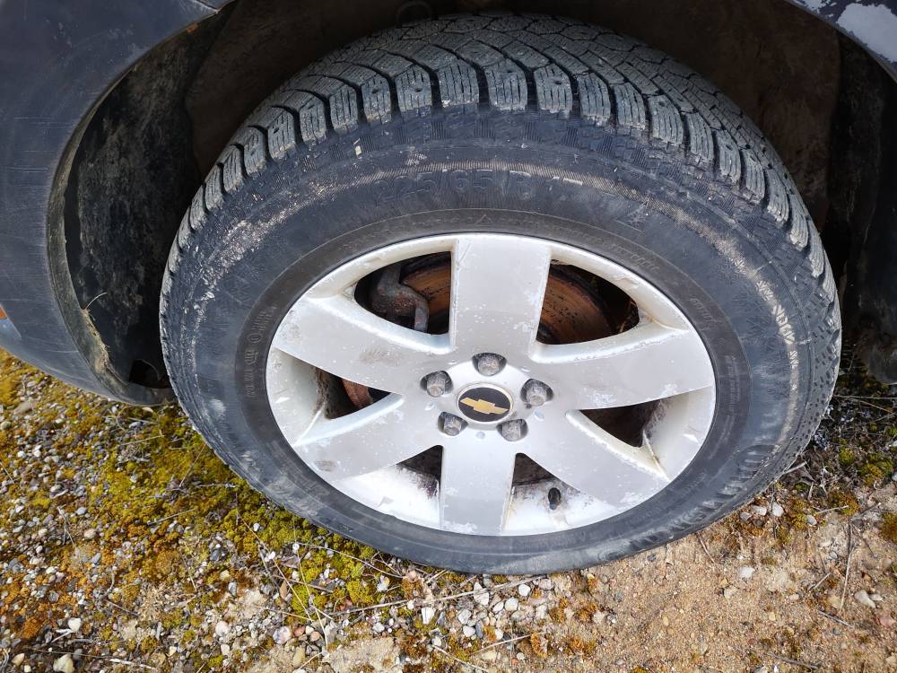 5X115 Chevrolet Captiva 2006 Komplet Kół Zimowych R17 - Thumbnail 4