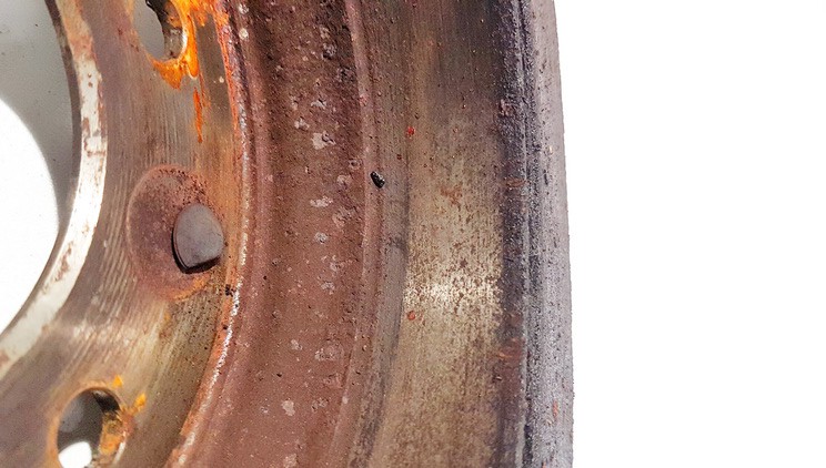 NEVENTILIUOJAMAS Kia Ceed 2012 Tylna tarcza hamulcowa - TYLNE - Thumbnail 4