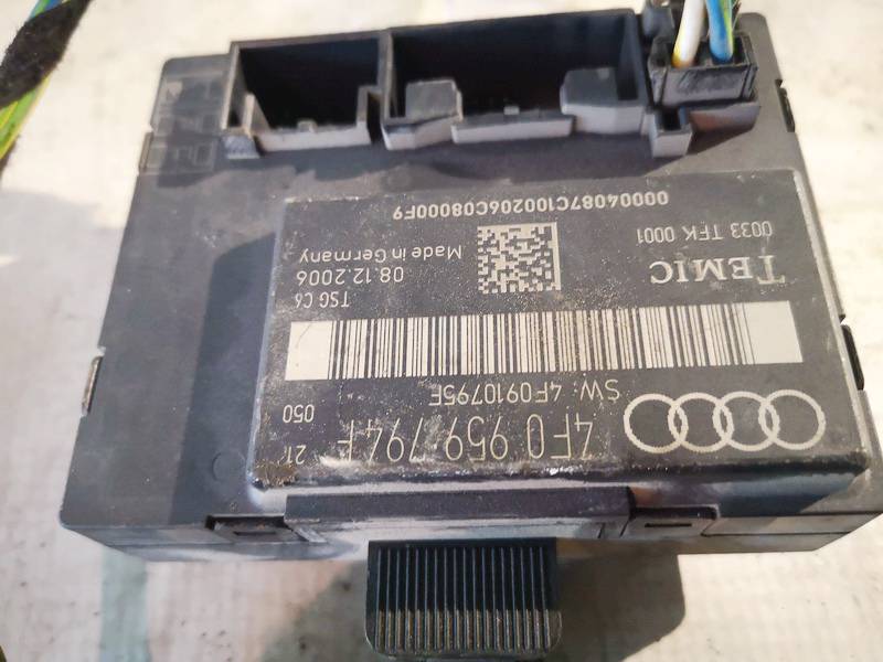 4F0959794F Audi A6 2007 Door control relay (DOOR CONTROL UNIT MODULE ECU ) - Thumbnail 2