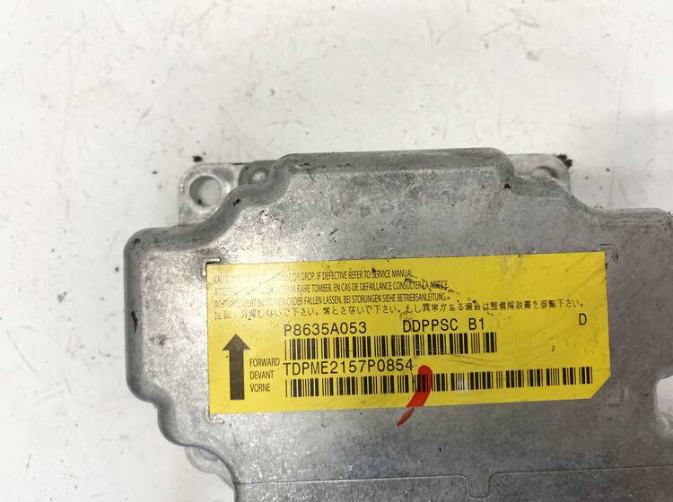 P8635A053 Mitsubishi Outlander 2007 Airbag crash sensors module - Thumbnail 2
