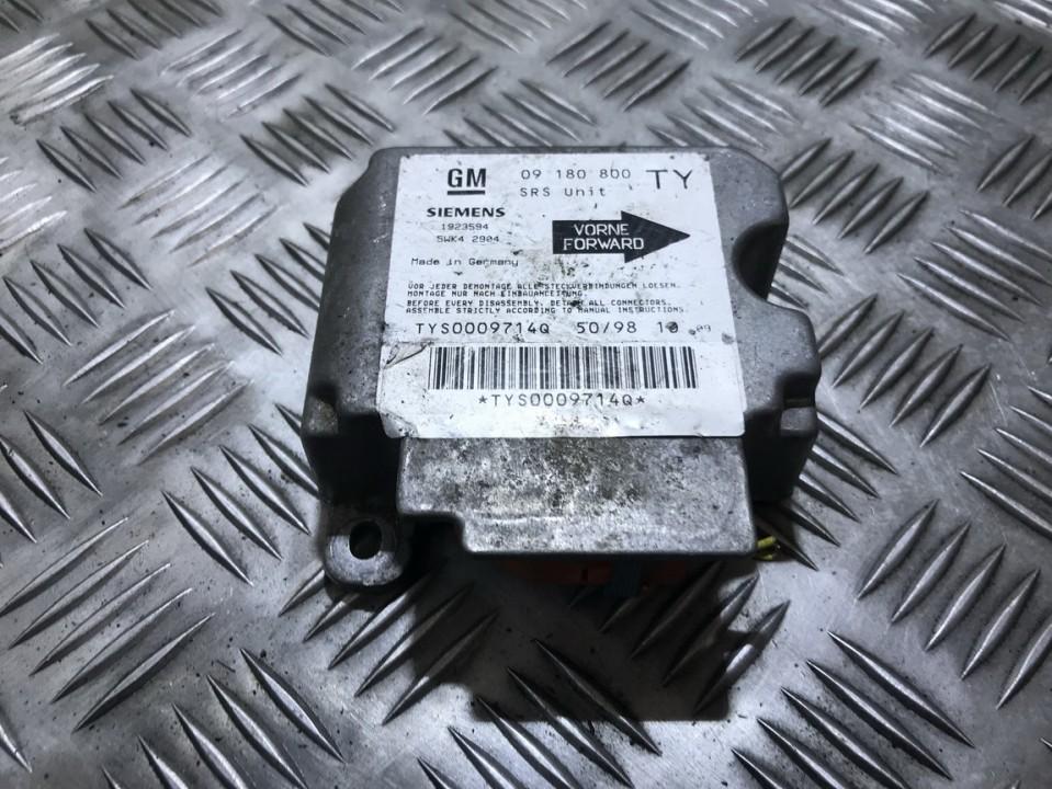 09180800 Opel Vectra 1998 CALCULATEUR AIRBAG