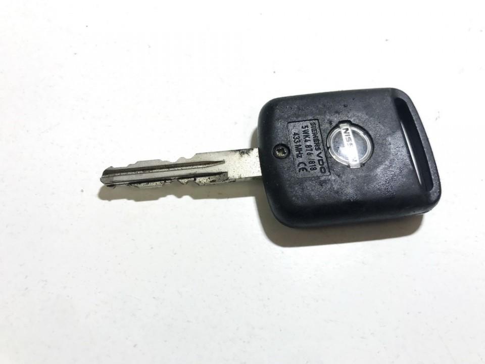 5WK4876 Nissan Almera 2002 Remote Key
