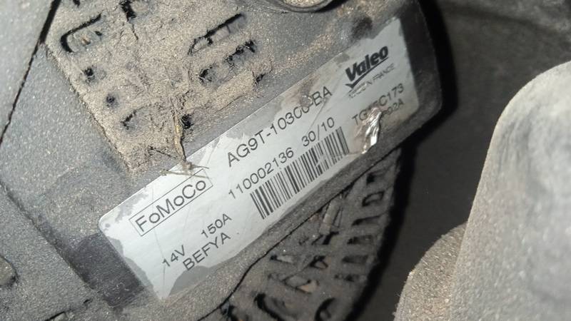 AG9T10300BA Ford Mondeo 2010 Генератор - Thumbnail 4