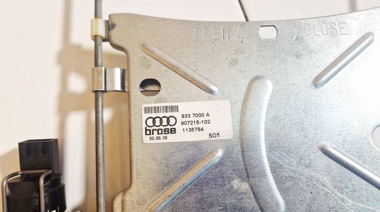 8337000A Audi A6 2006 Seat Motor Regulator - FRONT LEFT - Thumbnail 3