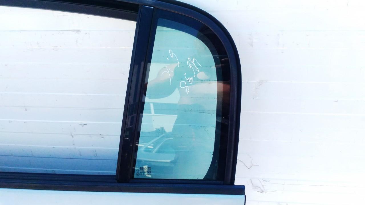 GELTONA Renault Vel Satis 2002 Ceturtā loga stikls (vai) sānu mazais stikls - AIZMUGURE PA KREISI