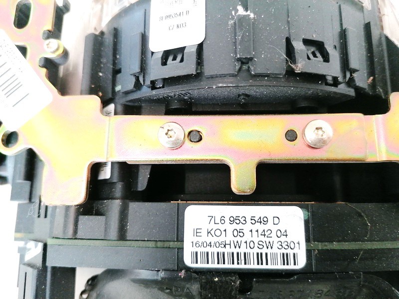 7L6953549D Volkswagen Touareg 2005 Turn Indicator and wiper stalk switch - Thumbnail 3
