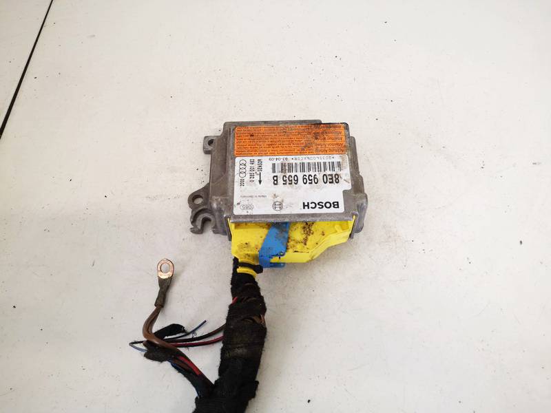 8E0959655B Audi A4 2004 SRS gaisa spilvena dators – gaisa spilvenu vadības bloks