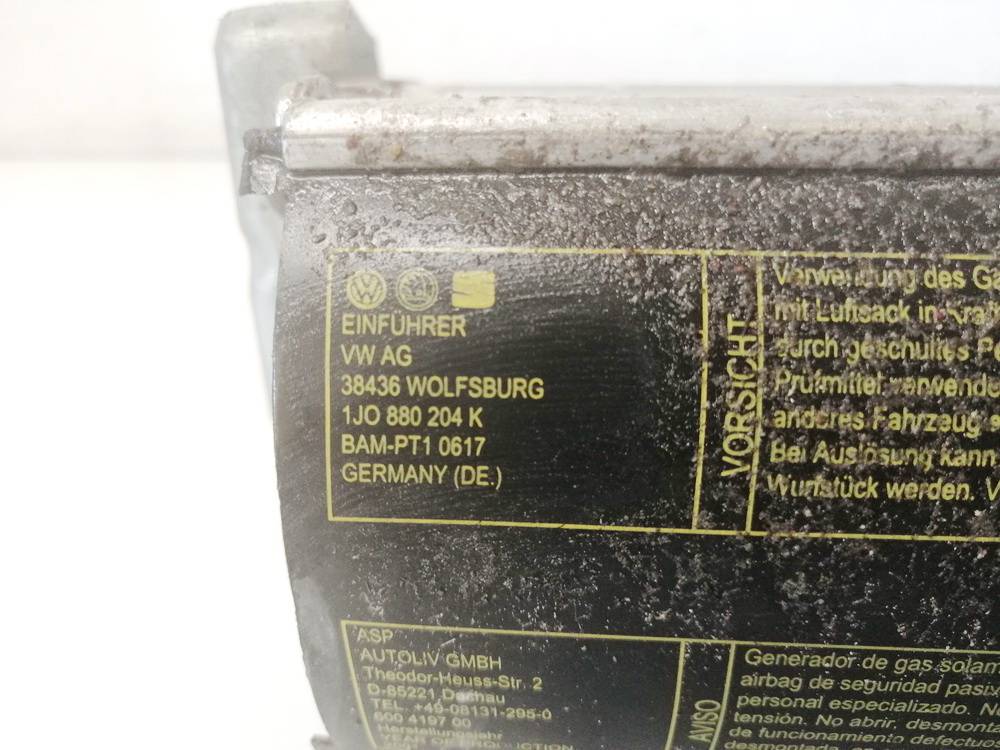 1J0880204K Seat Toledo 2002 Passenger Dash Airbag - Thumbnail 3