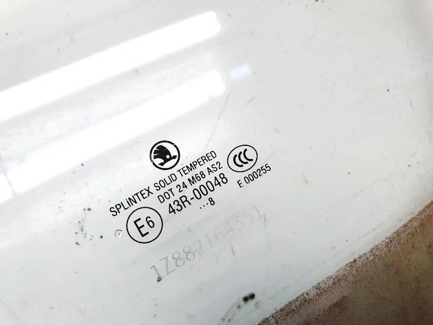 DOT24M68AS2 Skoda Octavia 2008 Durvju stikls - PRIEKŠA PA KREISI - Thumbnail 3