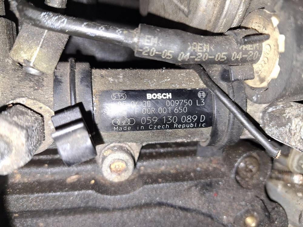 059130089 Audi A6 2005 Fuel injector rail (injectors)(Fuel distributor) - Thumbnail 3