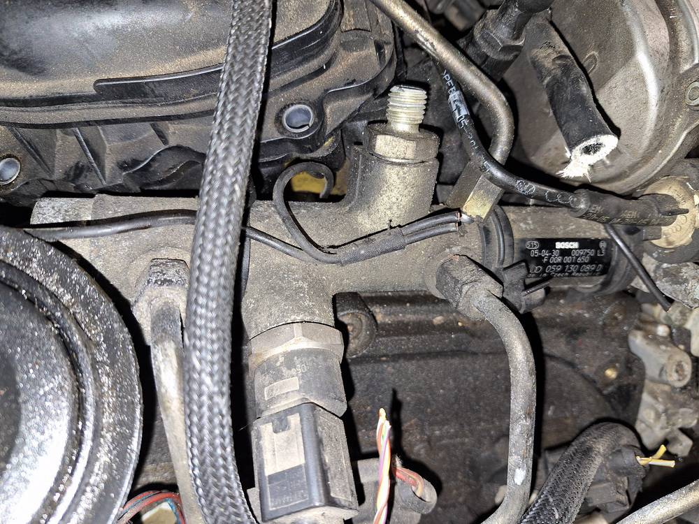 059130089 Audi A6 2005 Fuel injector rail (injectors)(Fuel distributor) - Thumbnail 2