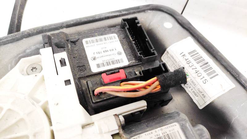 1K0959793J Volkswagen Golf Plus 2005 Window Motor - FRONT LEFT - Thumbnail 3