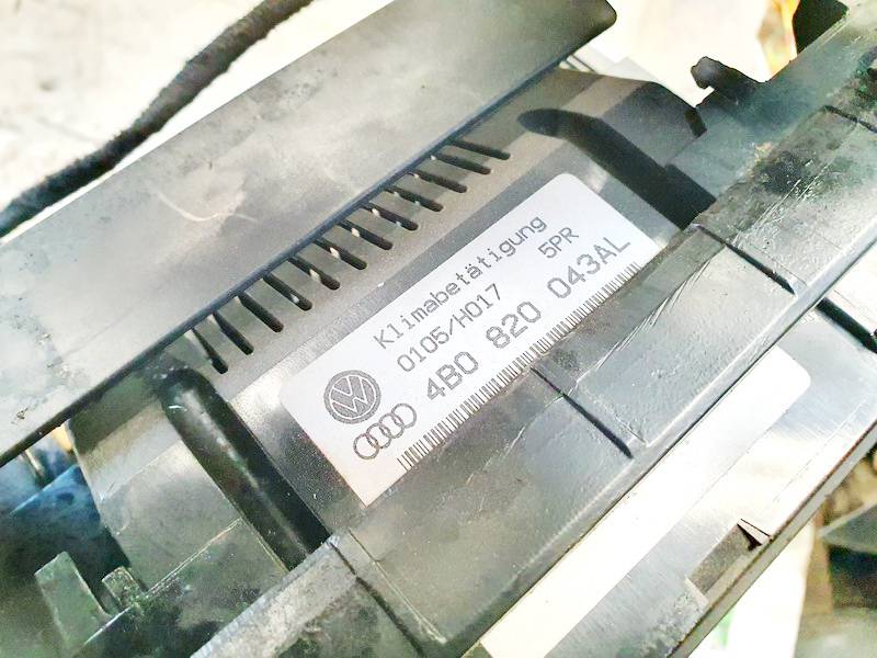 4B0820043AL Audi A6 2003 Heizungsbedienteil Klimabedienteil - Thumbnail 3