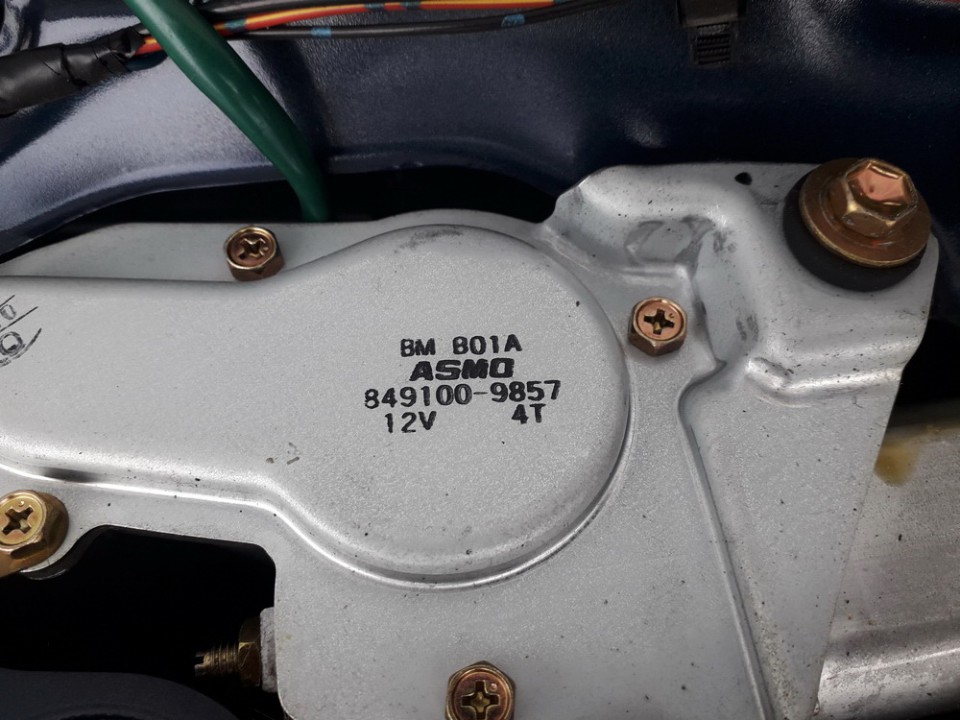 8491009857 Mazda 323F 1998 Galinio lango valytuvu varikliukas G. - Thumbnail 3