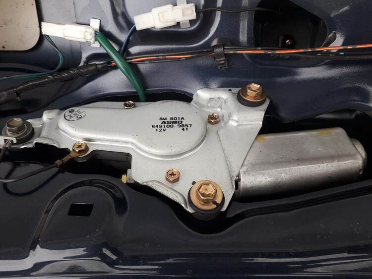 8491009857 Mazda 323F 1998 Galinio lango valytuvu varikliukas G. - Thumbnail 2