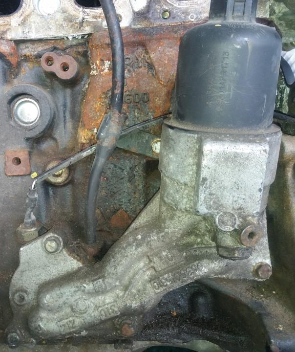 9636015310 9638493380 Oil Filter Housing (oil filter cooler) Peugeot