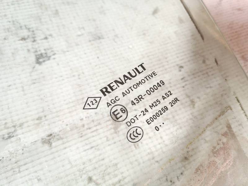 AS2 Renault Scenic 2010 Боковое окно - передний левый - Thumbnail 2