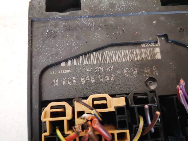 3AA959433B Volkswagen Passat 2013 General Module Comfort Relay (Unit) - Thumbnail 2