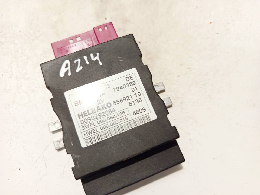 724038901 BMW 7-Series 2015 Polttoainepumpun rele - Thumbnail 3