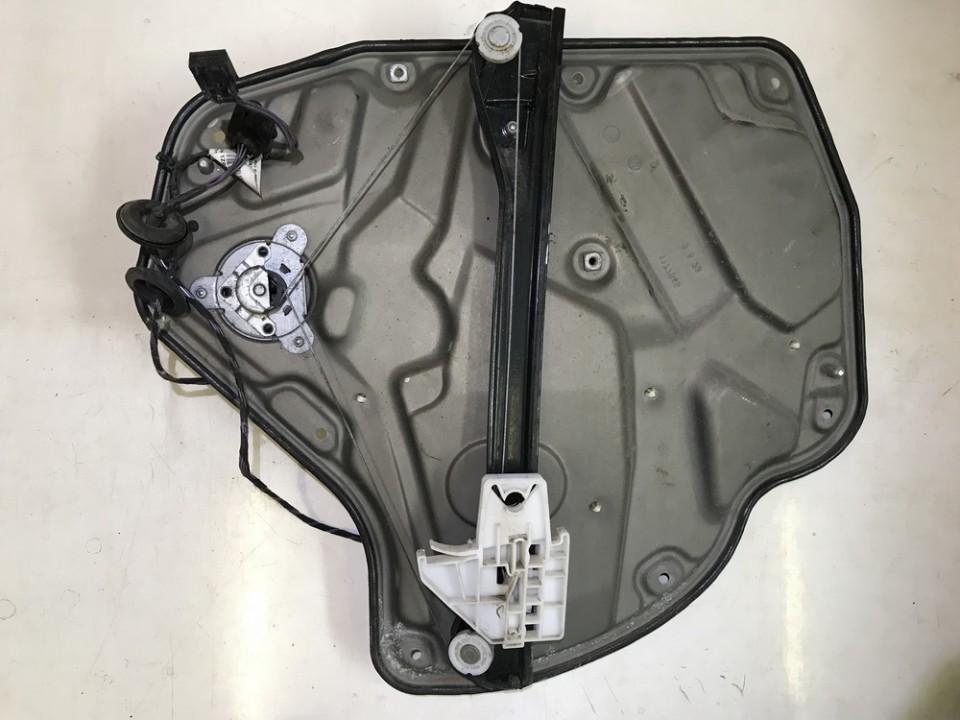 1Z0839655 Skoda Octavia 2010 Door winder mechanism (Window Regulator) - REAR LEFT