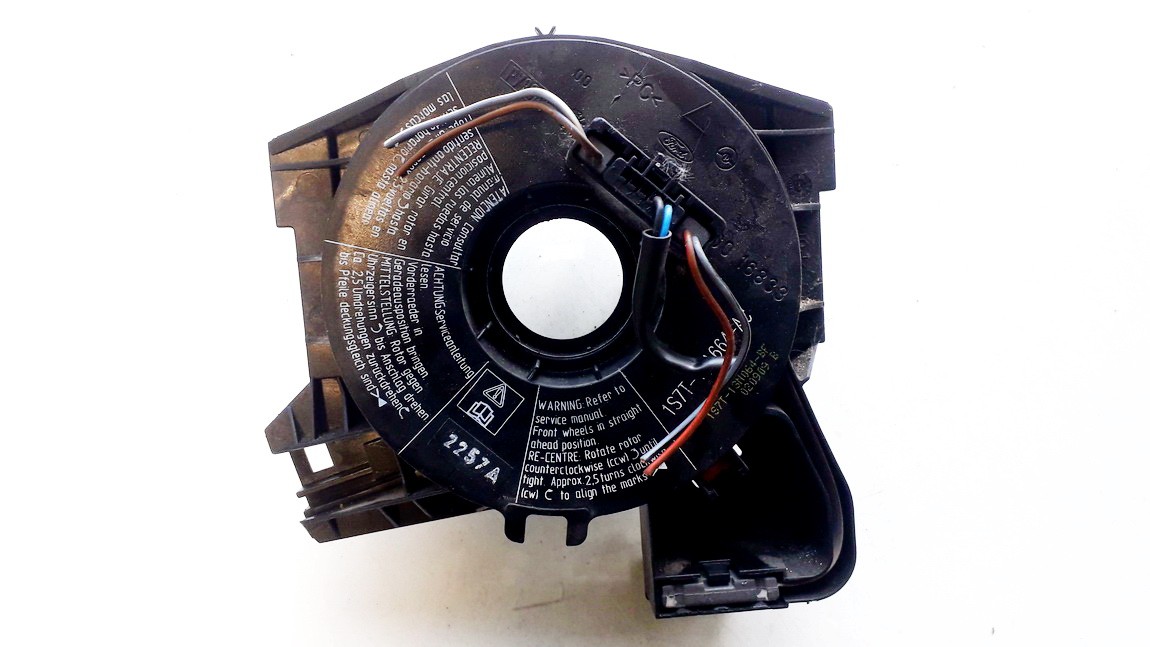 1S7T14A664AC Ford Mondeo 2002 Механизм подрулевой для SRS (ленточный)