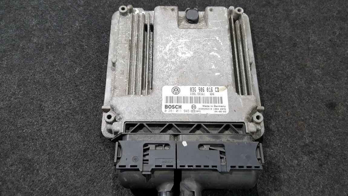 03G906016CD Volkswagen Touran 2004 ECU Engine Computer (Engine Control Unit)