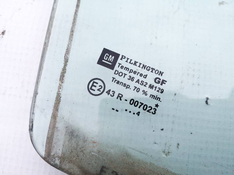 AS2 Opel Astra 2004 LUNA TRASERA DERECHA, 
Luna de la puerta trasera - ABAJO A LA DERECHA - Thumbnail 2