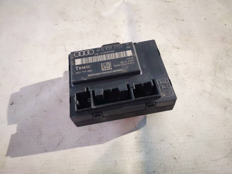 4F0959795F Audi A6 2007 Door control relay (DOOR CONTROL UNIT MODULE ECU )