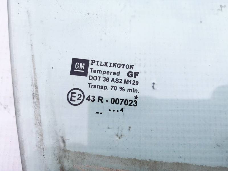 AS2 Opel Astra 2004 LUNA DELANTERA DERECHA, Luna de la puerta delantera - FRENTE DERECHO - Thumbnail 2