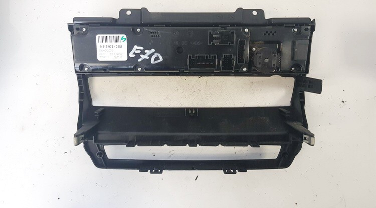 921997401 BMW X5 2009 Commande chauffage - Thumbnail 3