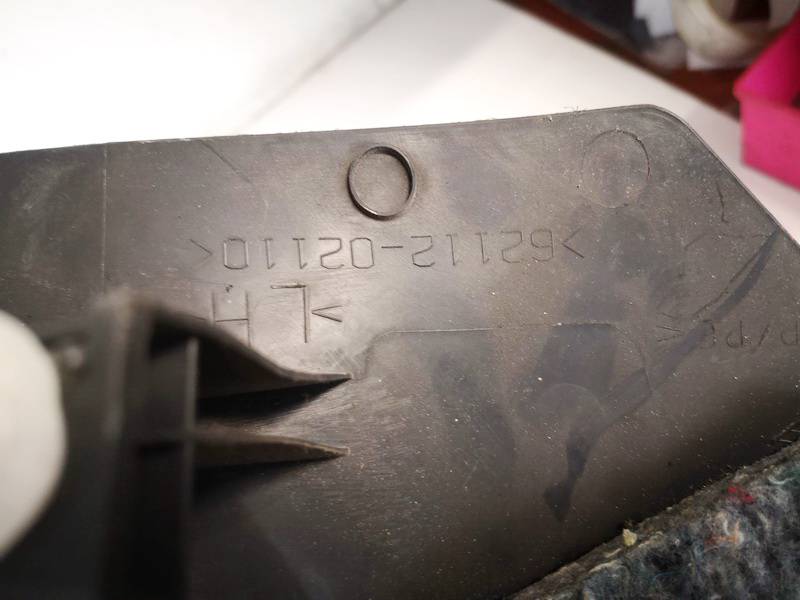 6211202110 Toyota Auris 2007 Interior trim - Thumbnail 3