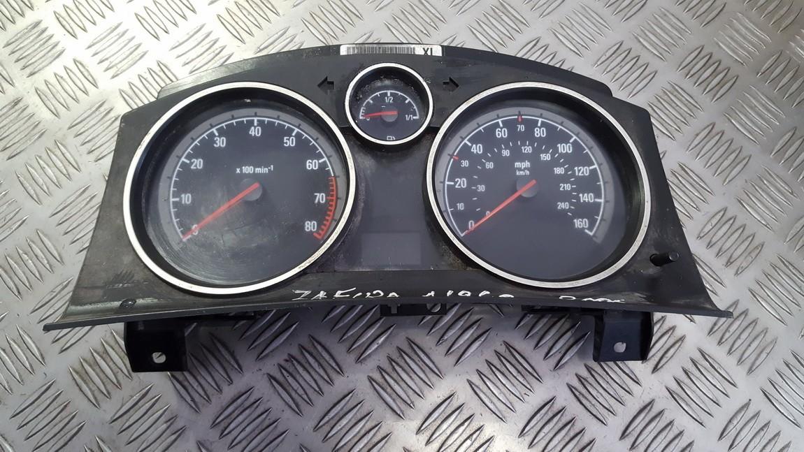 13225990 Opel Zafira 2007 Prędkościomierz – panel instrumentów