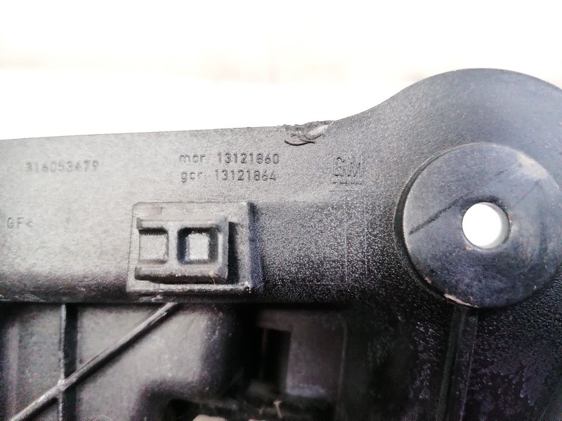 13121860 Opel Meriva 2003 Manecilla interna puerta - TRASERA IZQUIERDA - Thumbnail 3