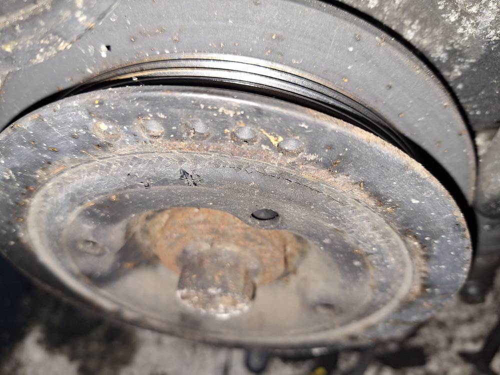 Opel Astra 1998 Crankshaft Belt Pulley - Thumbnail 2