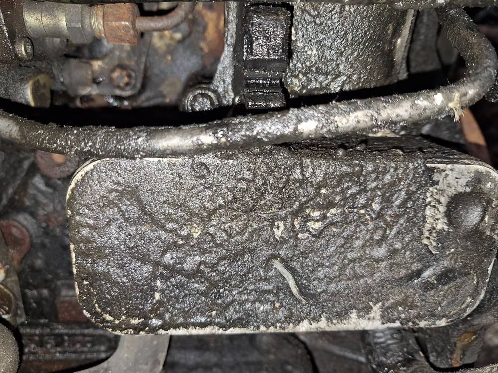 Opel Astra 1998 Oil radiator cooler (Oil Cooler)