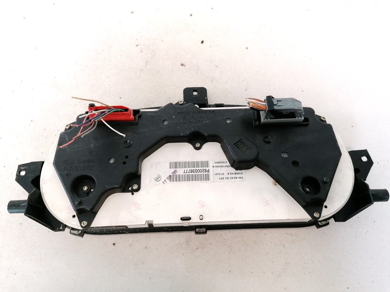P8200038777 Renault Scenic 2001 Speedometers - Cockpit - Speedo Clocks Instrument - Thumbnail 2