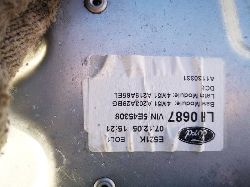 4M51A203A29BG Ford Focus 2005 Durvju loga pacēlājs - PRIEKŠA PA KREISI - Thumbnail 3