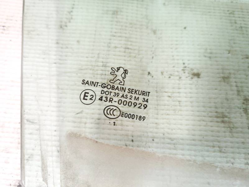 AS2 Peugeot 3008 2010 Door-Drop Glass - FRONT RIGHT - Thumbnail 2